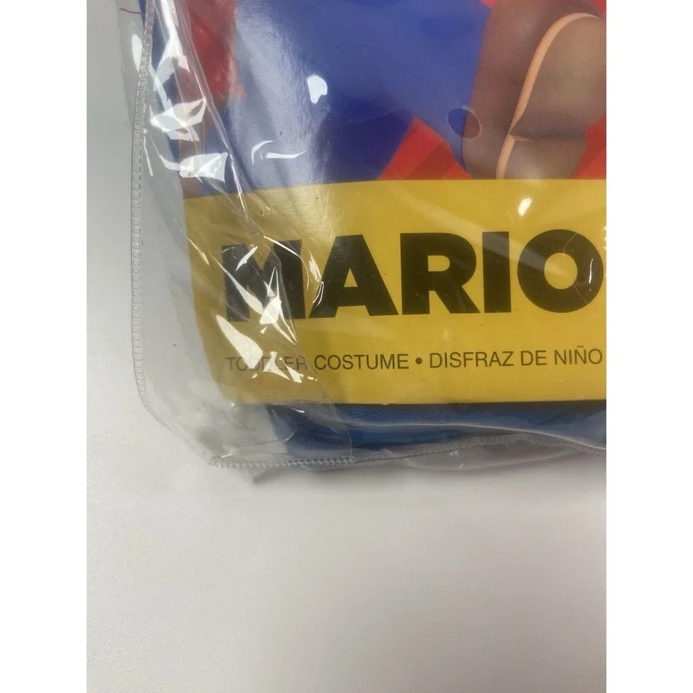 New Super Mario Bros. Mario Halloween Costume Toddler Boy Size 2T by Disguise - Picture 7 of 11